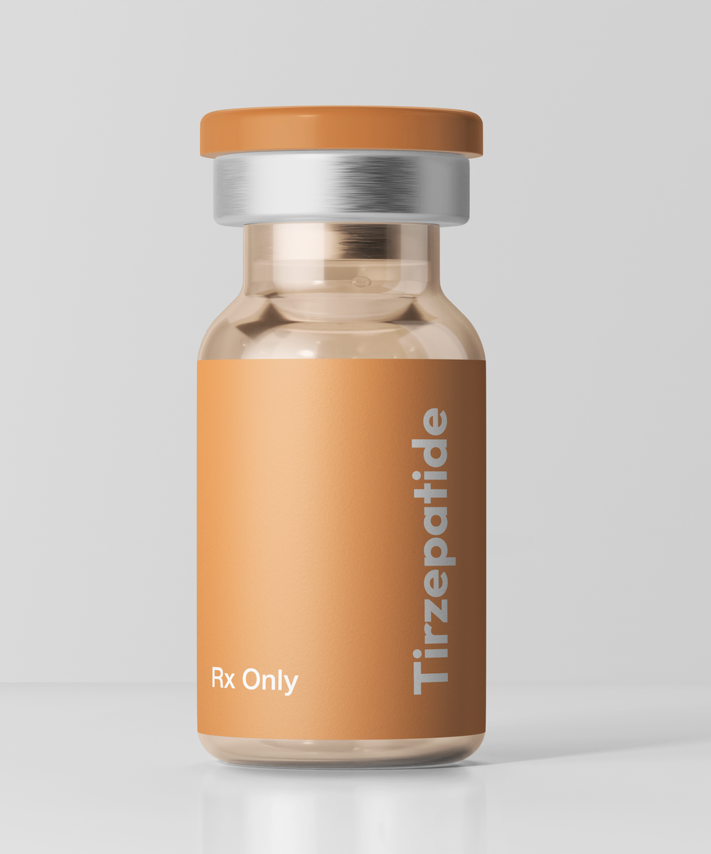 Voxy compounded tirzepatide vial
